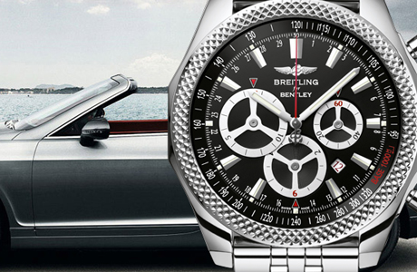 Часы Breitling идеально сочетаются с авто