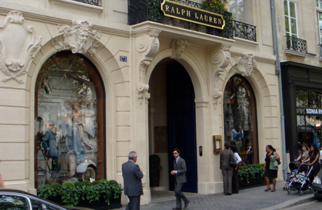 Бутик Ralph Lauren в Париже