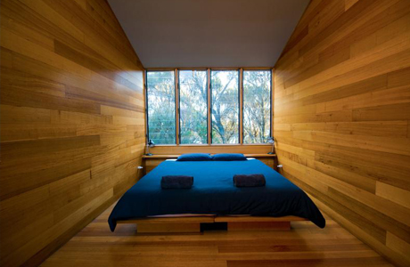 Курорт Bay of Fires Lodge построен из экологически чистой древесины Тасмании