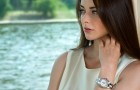 Марина Александрова в рекламной кампании часового бренда Baume & Mercier