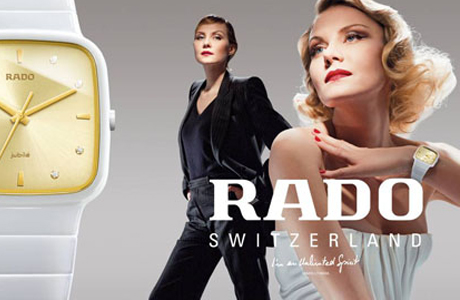 Рената Литвинова в рекламной компании Rado