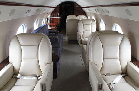 Салон Gulfstream G350