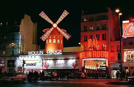Лучшие ночные клубы Парижа – Moulin Rouge