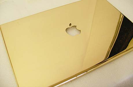  Polished 24kt Gold Macbook Pro