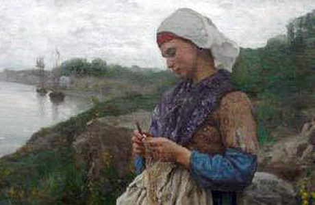 Жюль Бретон - «Дочь рыбака»