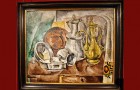 Культура :Главным лотом последнего аукциона стала картина Петра Кончаловского «Татарский натюрморт»