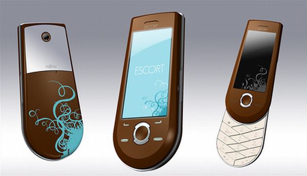 Телефоны : Аллен Лью разработал концепт мобильного телефона для шопоголиков