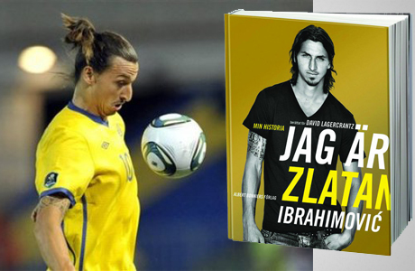 Автобиографическая книга «Я - Златан» знаменитого игрока Златана Ибрагимовича