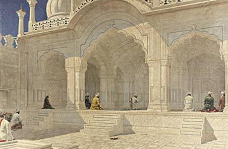 Главным лотом должна была стать картина Василия Верещагина «Жемчужная мечеть Дели»