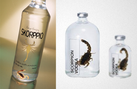 Китайцы придумали необычную водку,они добавляют скорпионов