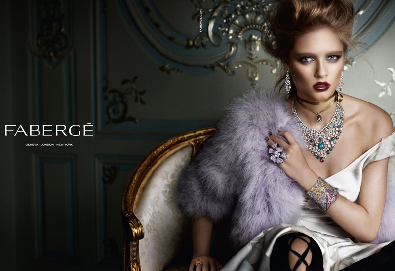 Первая реклама для легендарного бренда Faberge