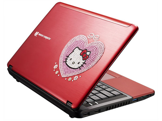 Digital : Hello Kitty и Swarovski создали ноутбук LuvBook S
