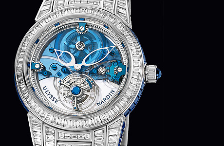 Драгоценности и часы : Ulysse Nardin представил Royal Blue Haute Joaillerie, стоимость которого превысила $1 млн.