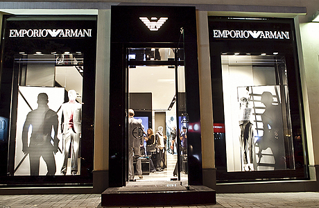 В конце октября 2011 года в Харькове появился бутик Emporio Armani