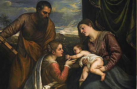 Самые дорогие картины - «Мадонна и дитя» от Тициану Вечеллио