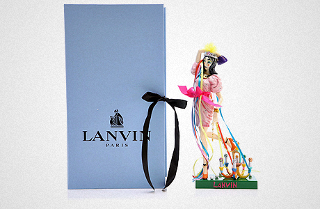 Подарки : Дизайнеры Lanvin создали праздничную коллекцию модных кукол 