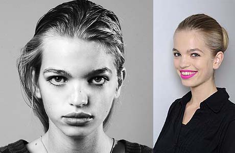 Лицом рекламной компании Calvin Klein Sheer Beauty стала Дафна Гроенвельд.