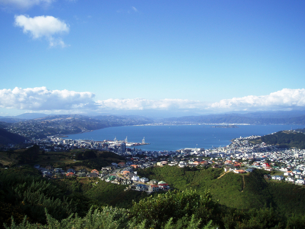 Новая Зеландия с распростертыми объятиями 