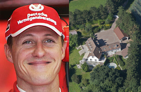 Формула 1 :  Михаэль Шумахер приобрел дом который обошелся ему в €35 млн