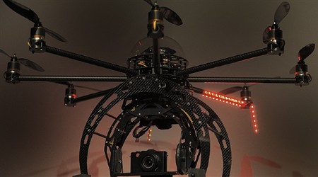 Управляемый «многокоптер» Leica способен летать 