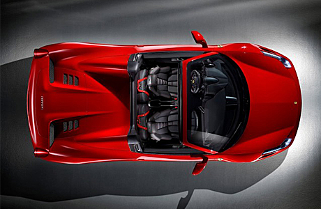 Новый раскошный Ferrari 458 Italia Spider