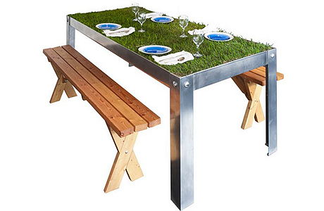 Голландцы изобрели живой столик для пикника