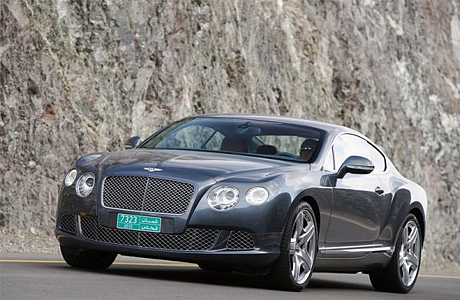 Bentley Continental GT в Детройте