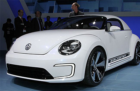 Автошоу в Детройте - Volkswagen-E-Bugster
