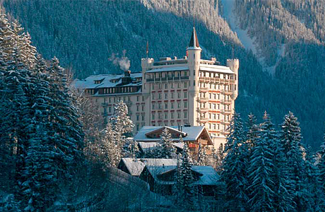 Лучший горнолыжный курорт - Gstaad Palace, Швейцария