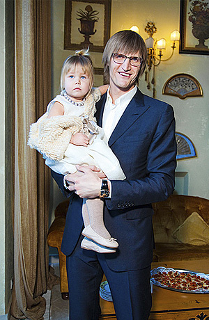 Андрей Кириленко с дочерью