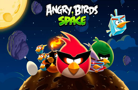 Игра Angry Birds Space скачали более 50 млн раз