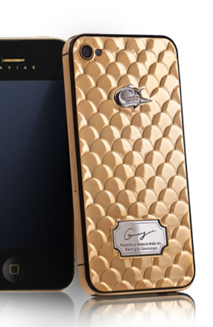 iPhone 4S от Caviar в желтом золоте