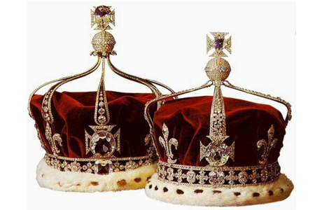 Корона британской королевы Елизаветы II