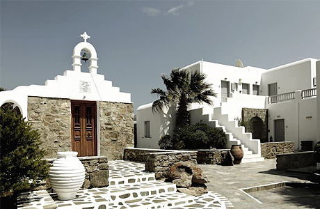 Giorgio Mykonos - оригинальный отель в Греции