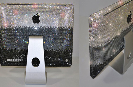 Компьютер Apple iMac сияет кристаллами Swarovski