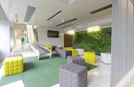 Дизайн офиса Microsoft в Вене