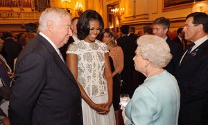 Мишель Обама и королева Елизавета II