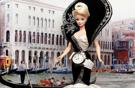 Барби и часы Harry Winston Ocean Sport