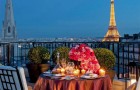 Терраса номера люкс Four Seasons Hotel George V Paris