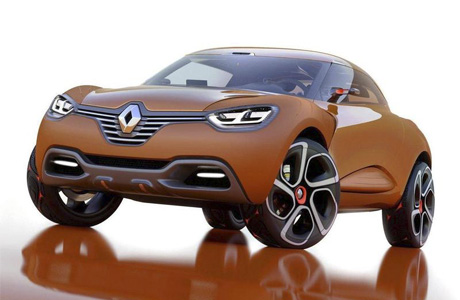 Концептуальный кроссовер Renault Captur 