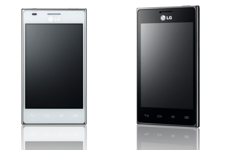 LG Optimus L5 Dual Sim черный и серый