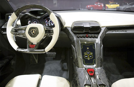 Панель приборов Lamborghini Urus