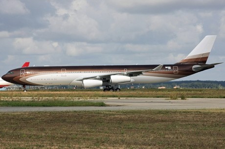 Airbus ACJ340 Алишера Усманова