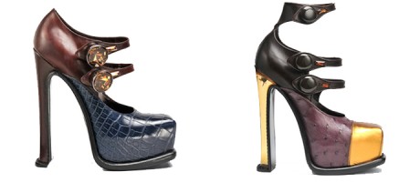 Модные туфли на каблуках от Louis Vuitton
