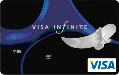 Пластиковая Visa Infinite