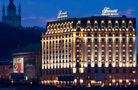 Пятизвездочный Fairmont Grand Hotel Kyiv на Подоле