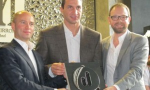 Владимир Кличко и Руслан Алексеенко приняли награду от Design Hotels