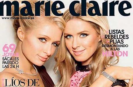 Пэрис и Ники Хилтон в Marie Claire Испания