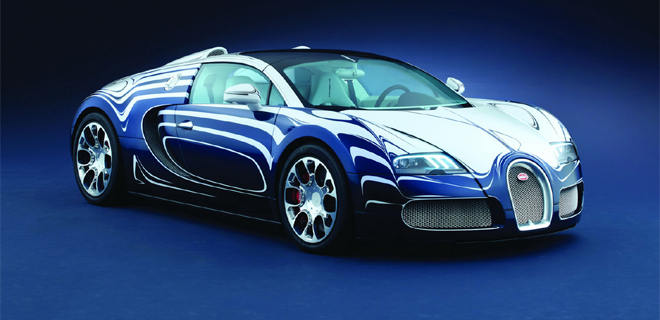 Фарфоровый суперкар Bugatti Veyron стоит $2,5 млн