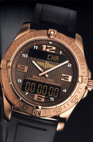 Легкие часы от Breitling
